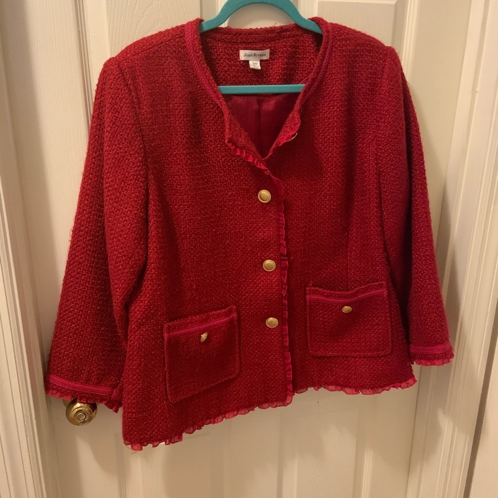 Joan Rivers blazer